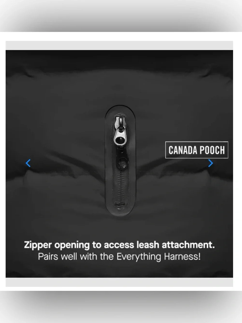 NWOT Canada Pooch Black Waterproof Puffer Size 14+